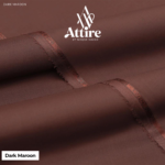 Dairy Silk Boski Plus | Dark Maroon Unstiched -Wash & Wear